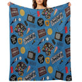 Eleven Character Collage • ST Anti-pilling Throw Blanket