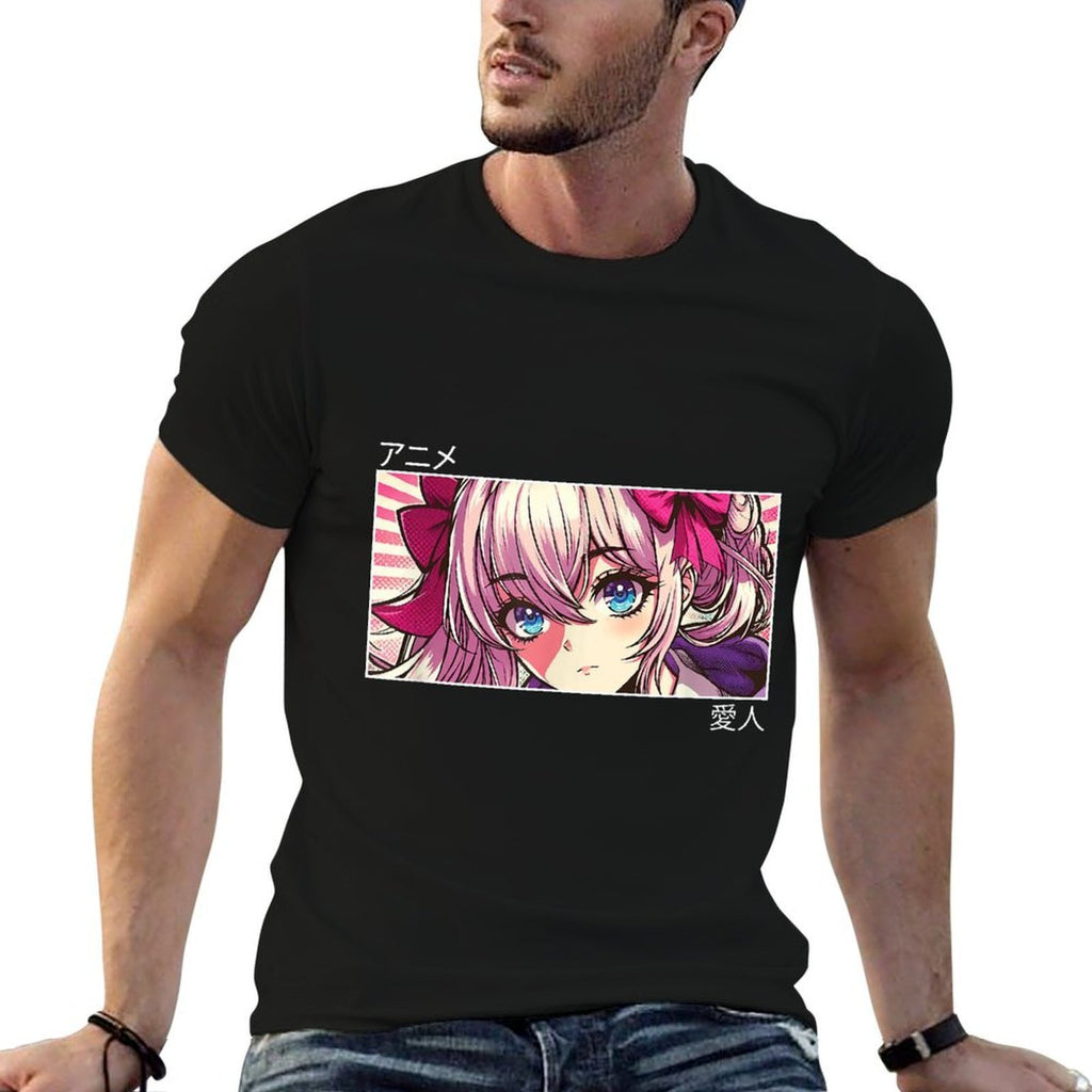 Anime Lover Japanese Art Aesthetic  Trendy Pattern T-Shirt
