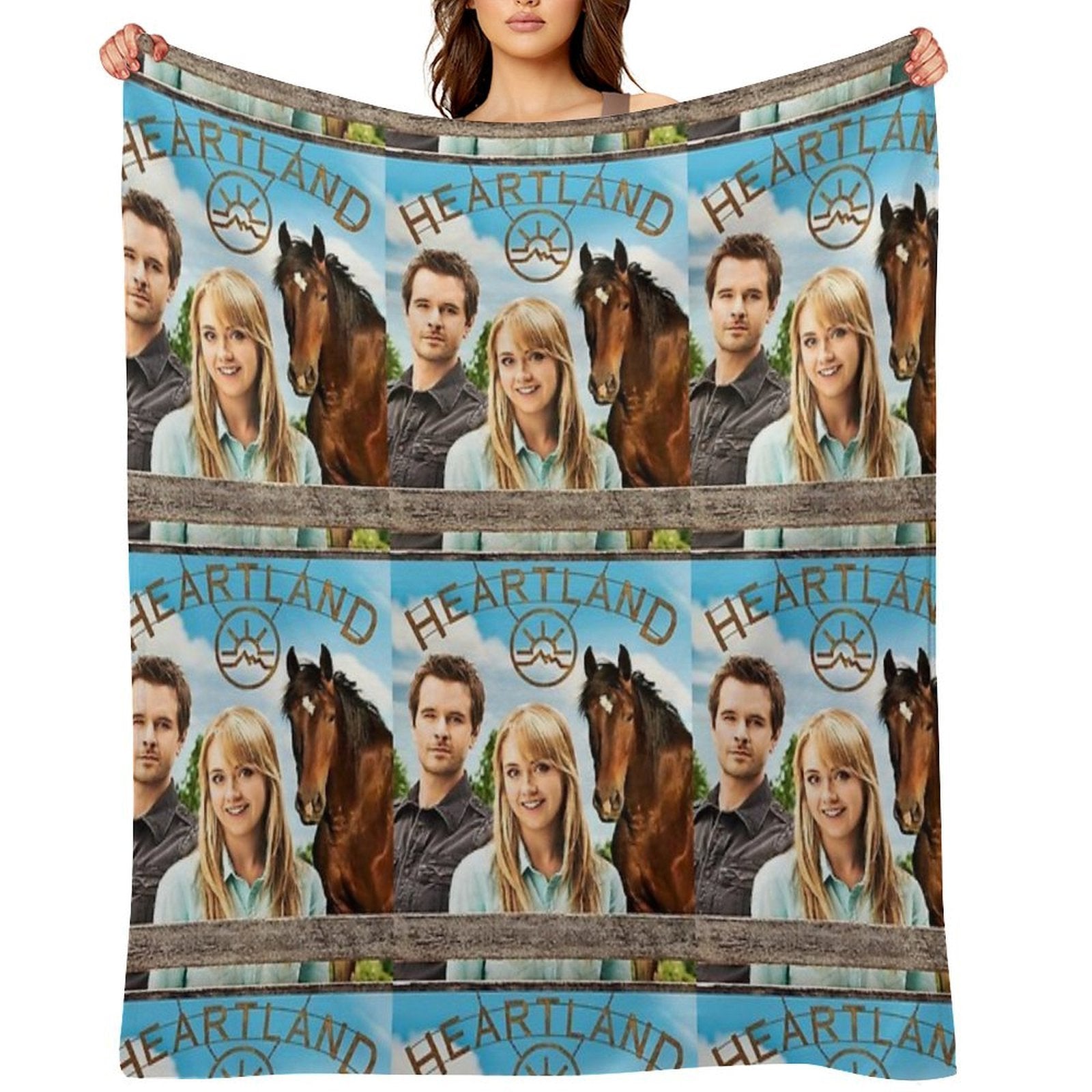 Heartland Machine-washable Throw Blanket
