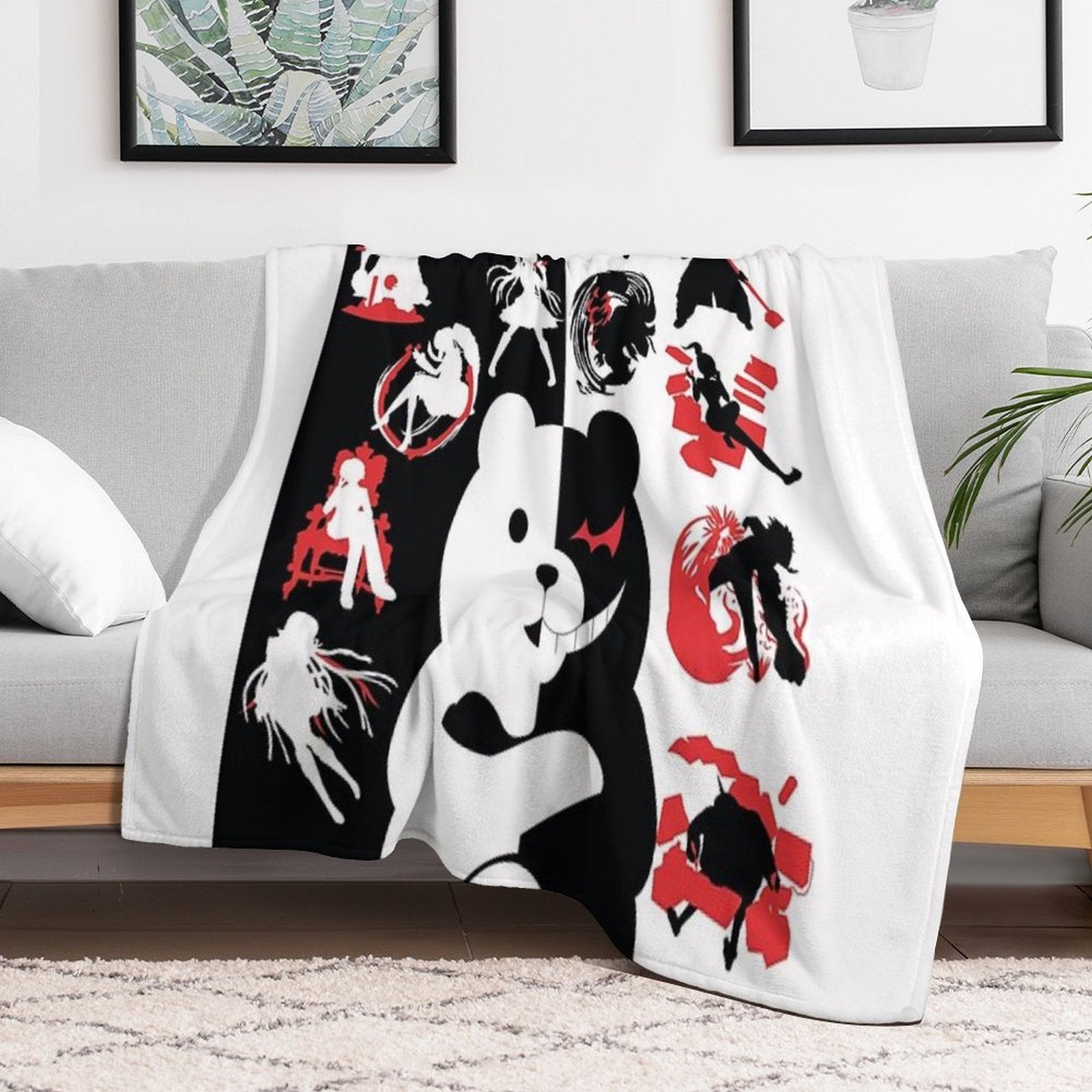 Welcome to Your Despair Lightweight Throw Blanket