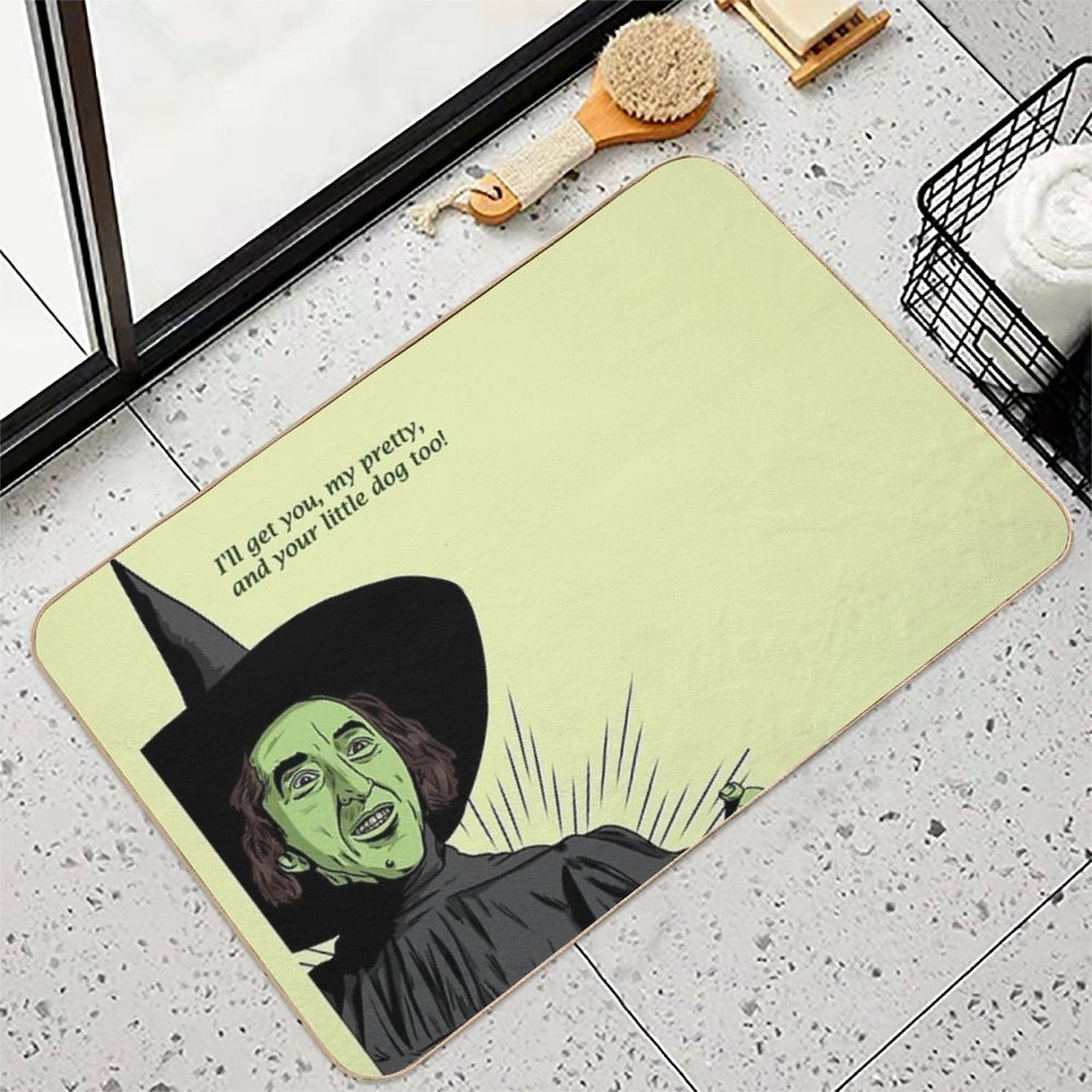 Wicked Witch  Easy Maintenance Bath Mat