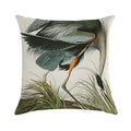 Great Blue Heron - John James Audubon's Birds of America Print Art Print Soft Multiple Sizes Throw Pillow
