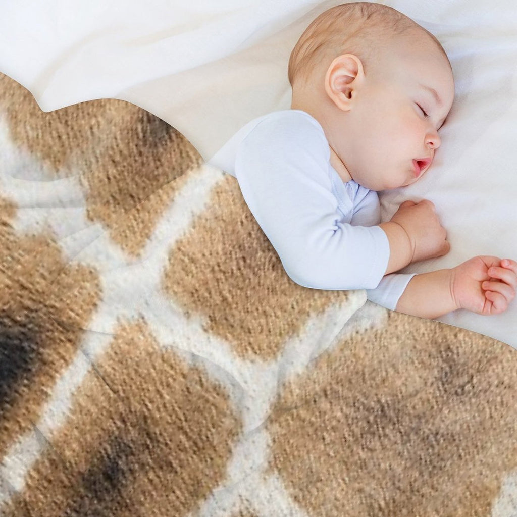 Giraffe Animal Pattern Print Lightweight Throw Blanket