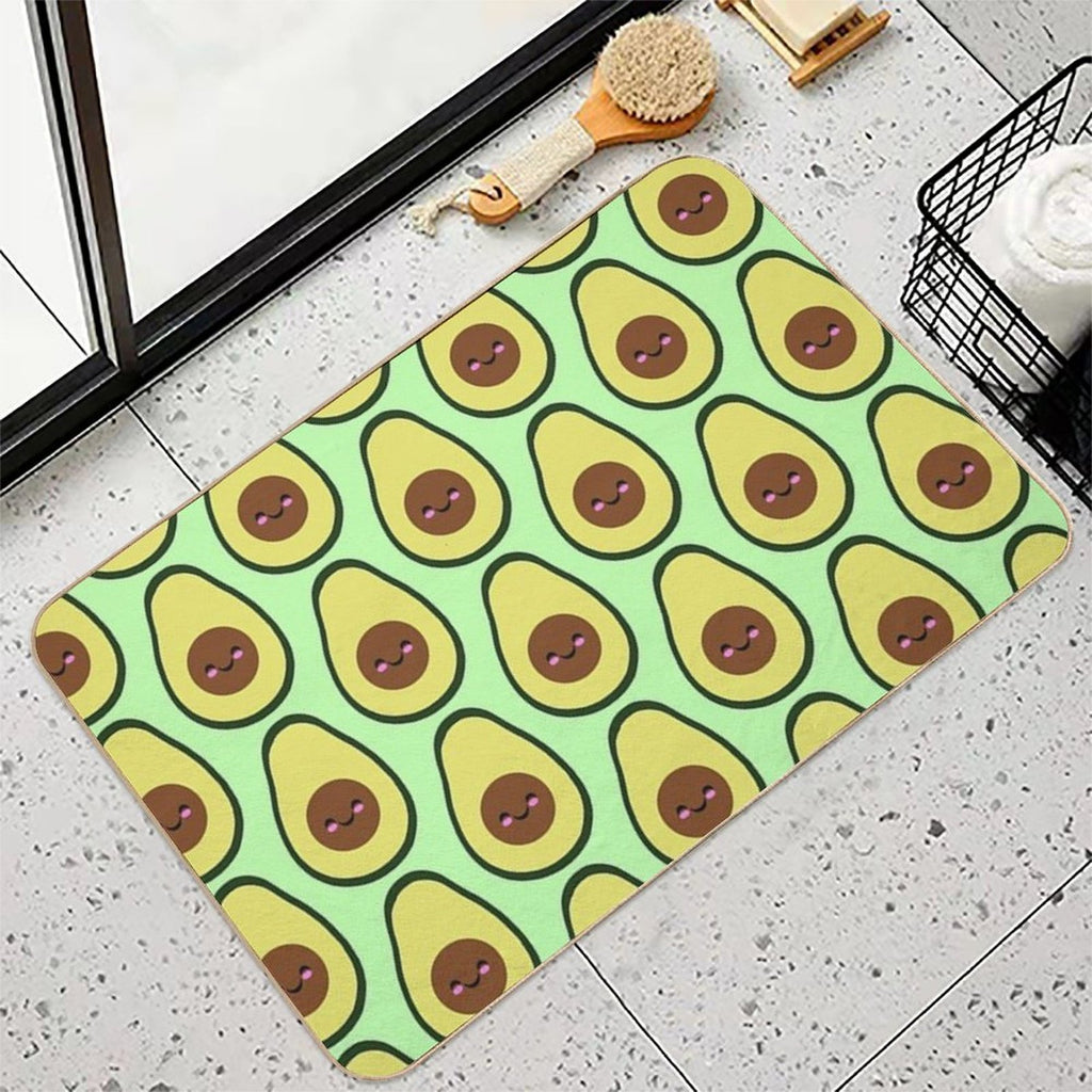 Blushing Avacado  Eco-Friendly Bath Mat
