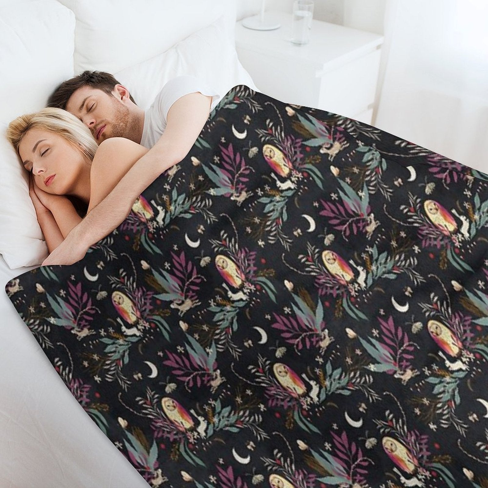 In The Night Garden Eco-conscious Throw Blanket