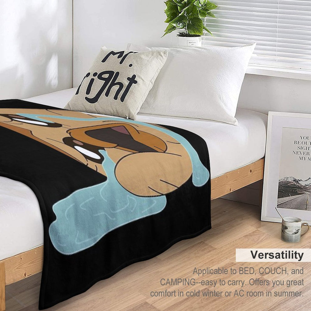 Sad Hooty The Owl House Durable Throw Blanket