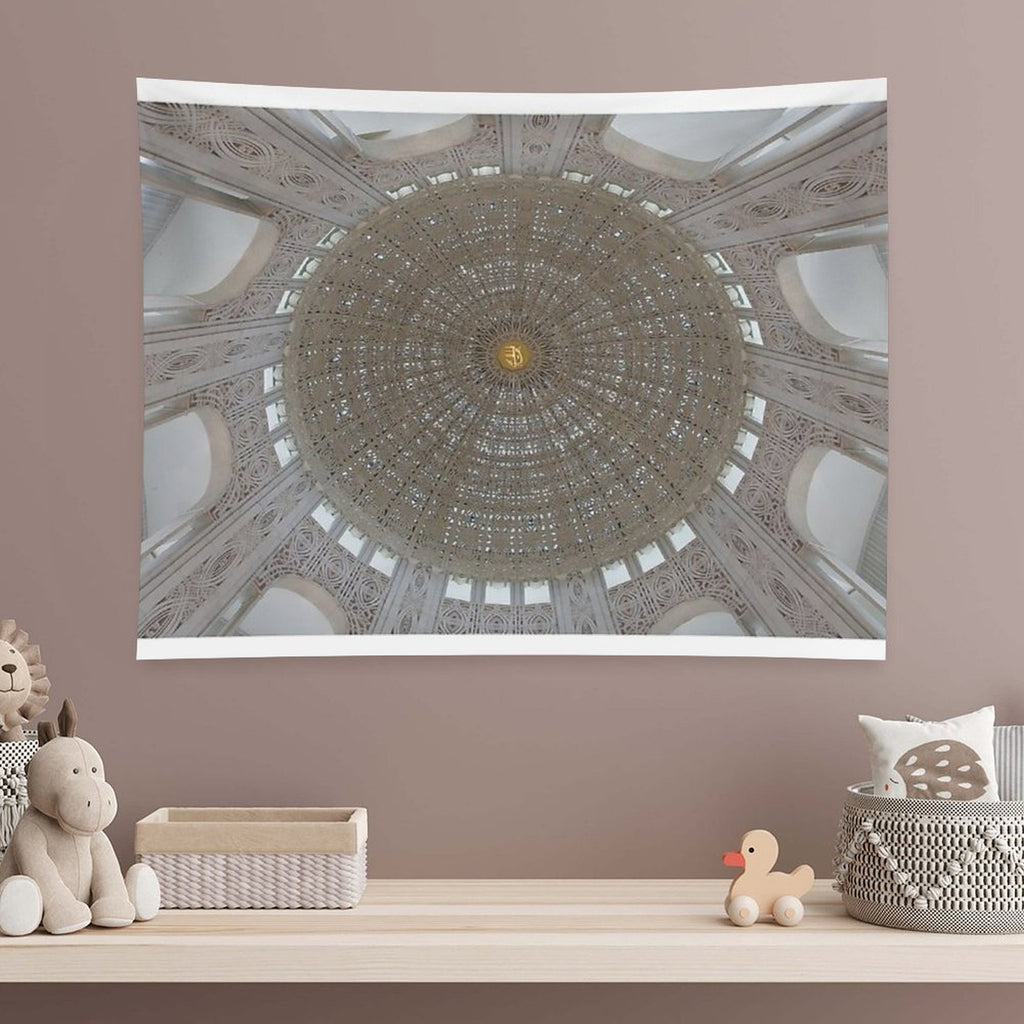 Baha'i Temple Dome Ceiling Tapestry