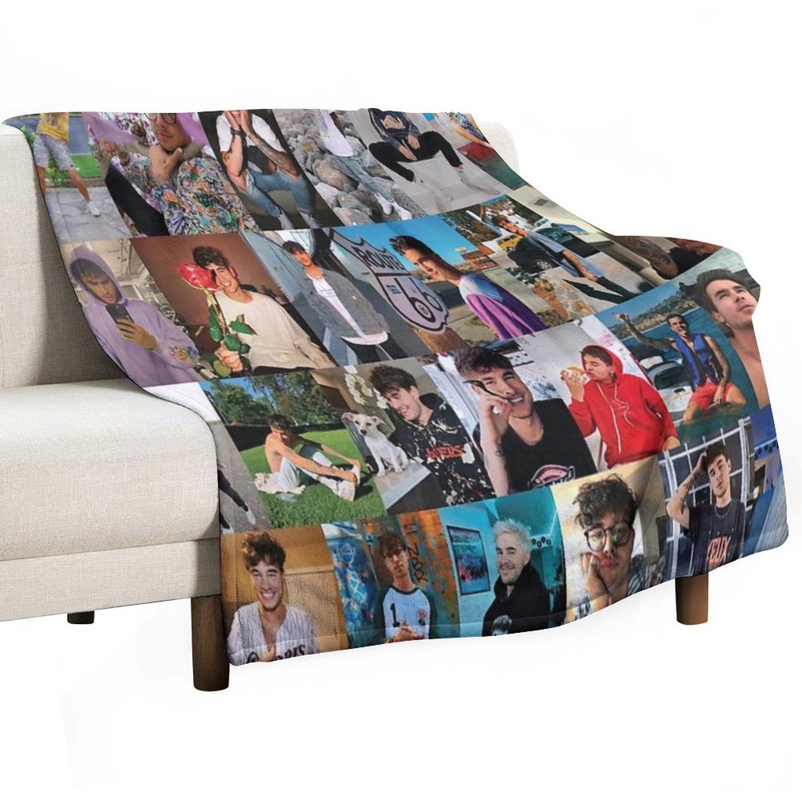 Kian Lawley Multi-functional Throw Blanket