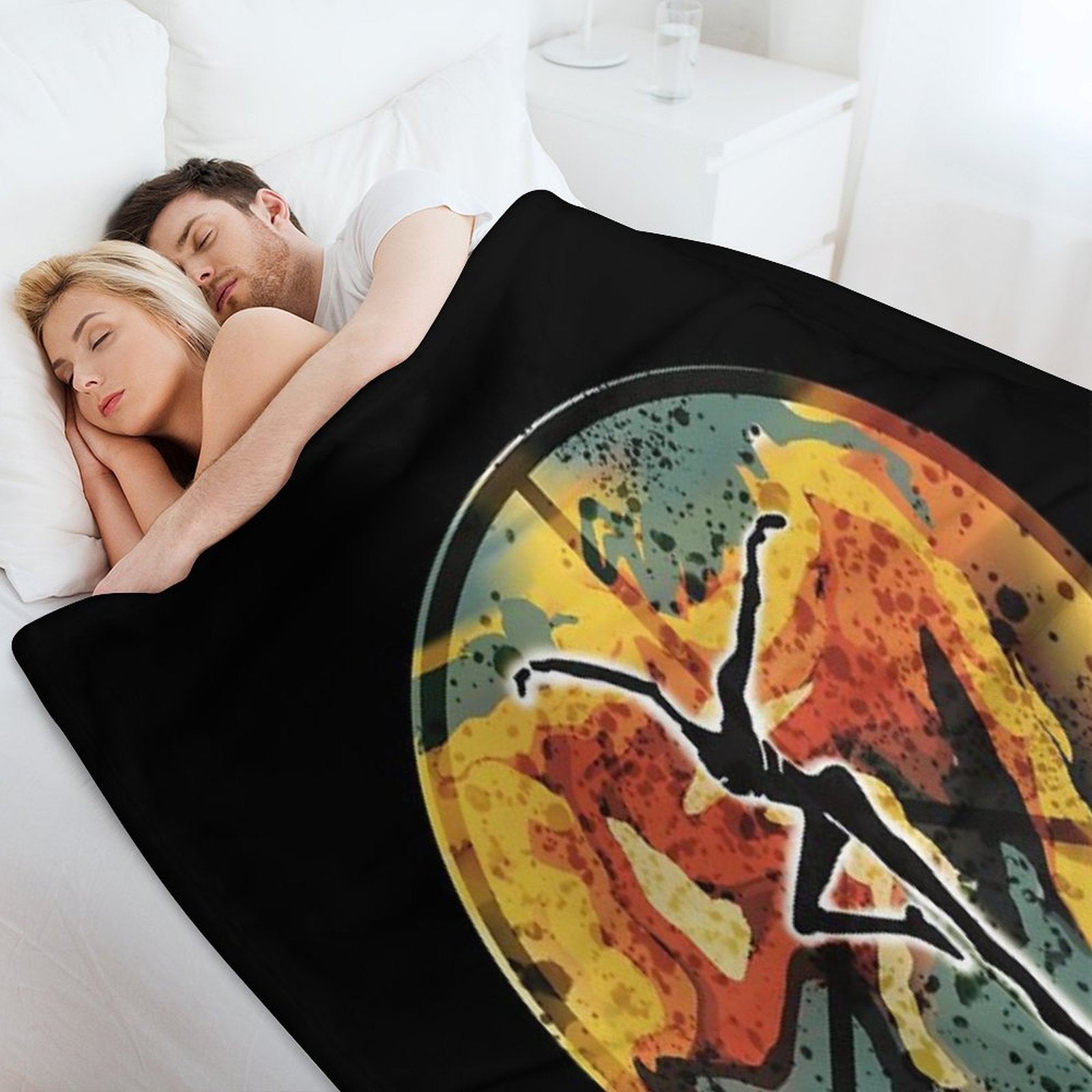 DMB Fire Dancer Premium Throw Blanket