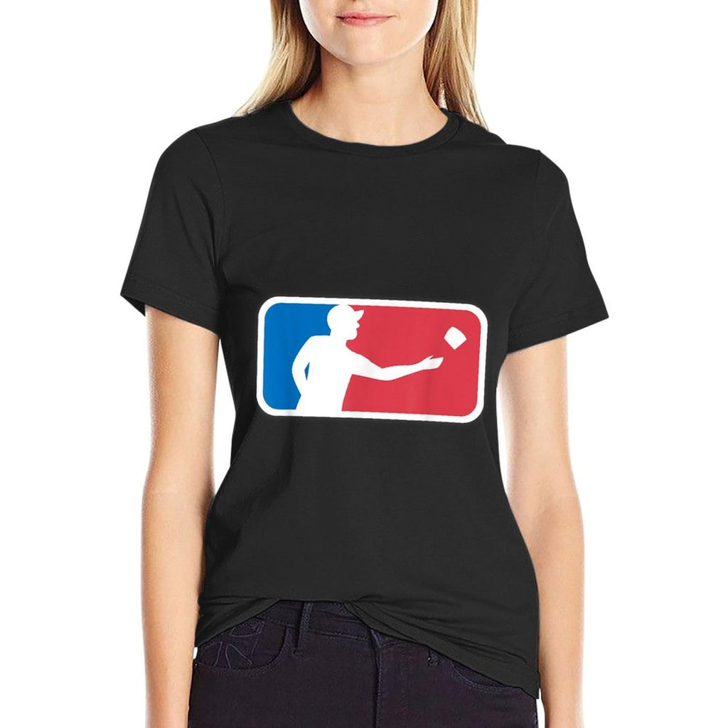 Cornhole Legend Cornhole Player  Easy-care T-Shirt