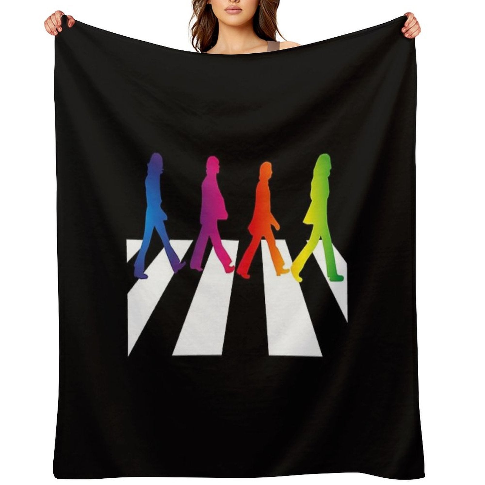 Logo Beatles Travel-friendly Throw Blanket