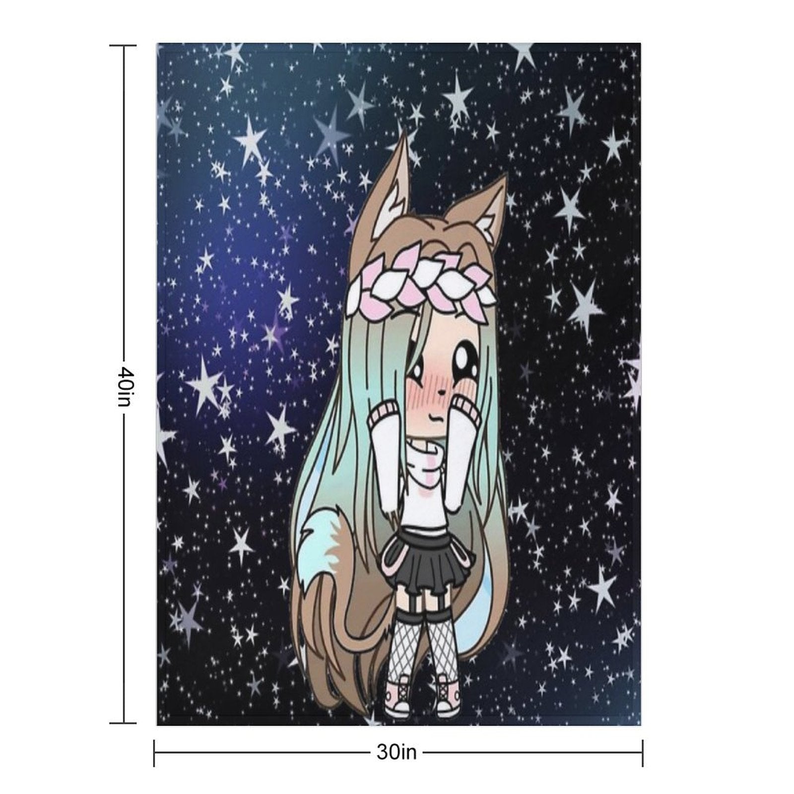 Gacha Life Gift-ready Throw Blanket