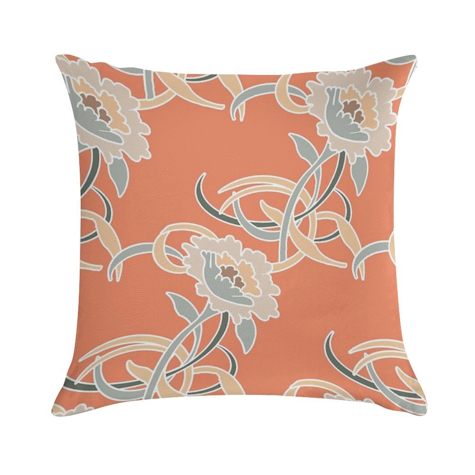 Golden Girls Couch Pattern Soft Anti-Pilling Throw Pillow