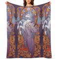 Lady Amalthea - The Last Unicorn Compact Throw Blanket