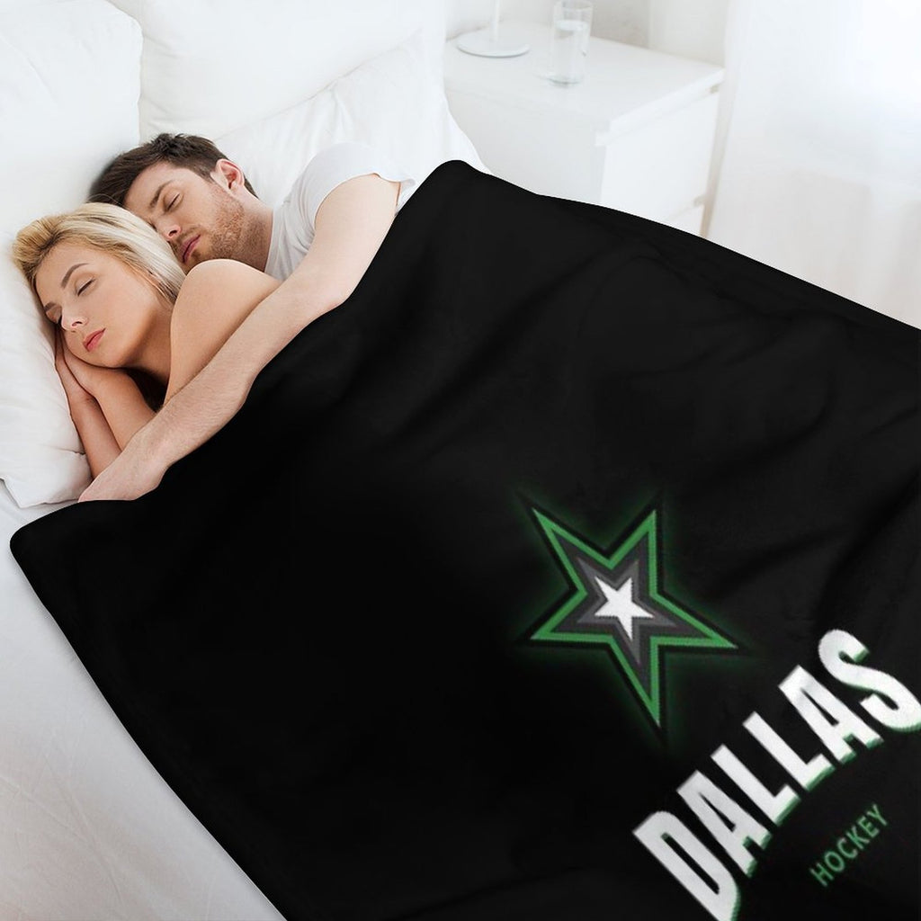 Dallas Stars Hockey Compact Throw Blanket