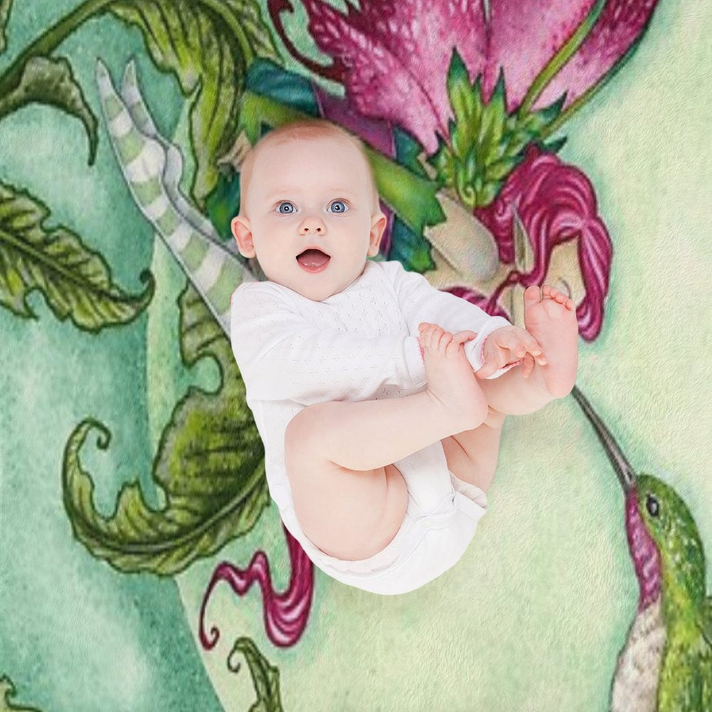 Flirting Eco-conscious Throw Blanket