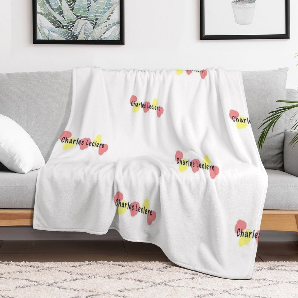 Charles Leclerc - Looks Like Water Colour Easy Care Throw Blanket