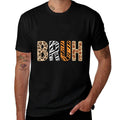 Safari Animals Wildlife Zookeeper Funny Bruh Boysns  Slim-fit Cut T-Shirt