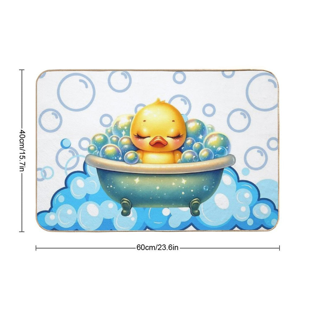 Bubble Bath Bliss  High-Traffic Bath Mat