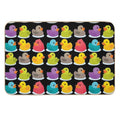 Duck Duck Go! Oh No, Ducks Everywhere!  Fade-Resistant Bath Mat