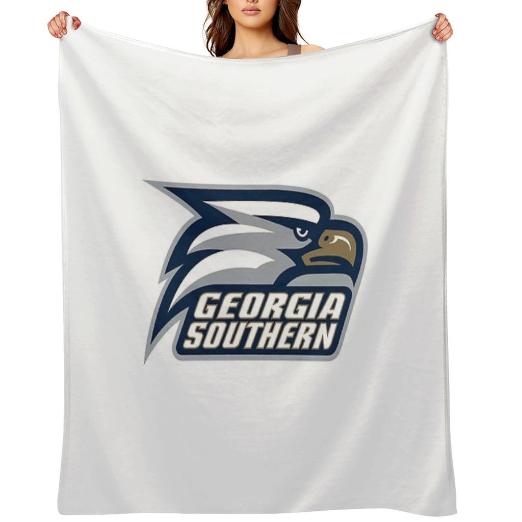 Eagles SC Logo Travel-friendly Throw Blanket