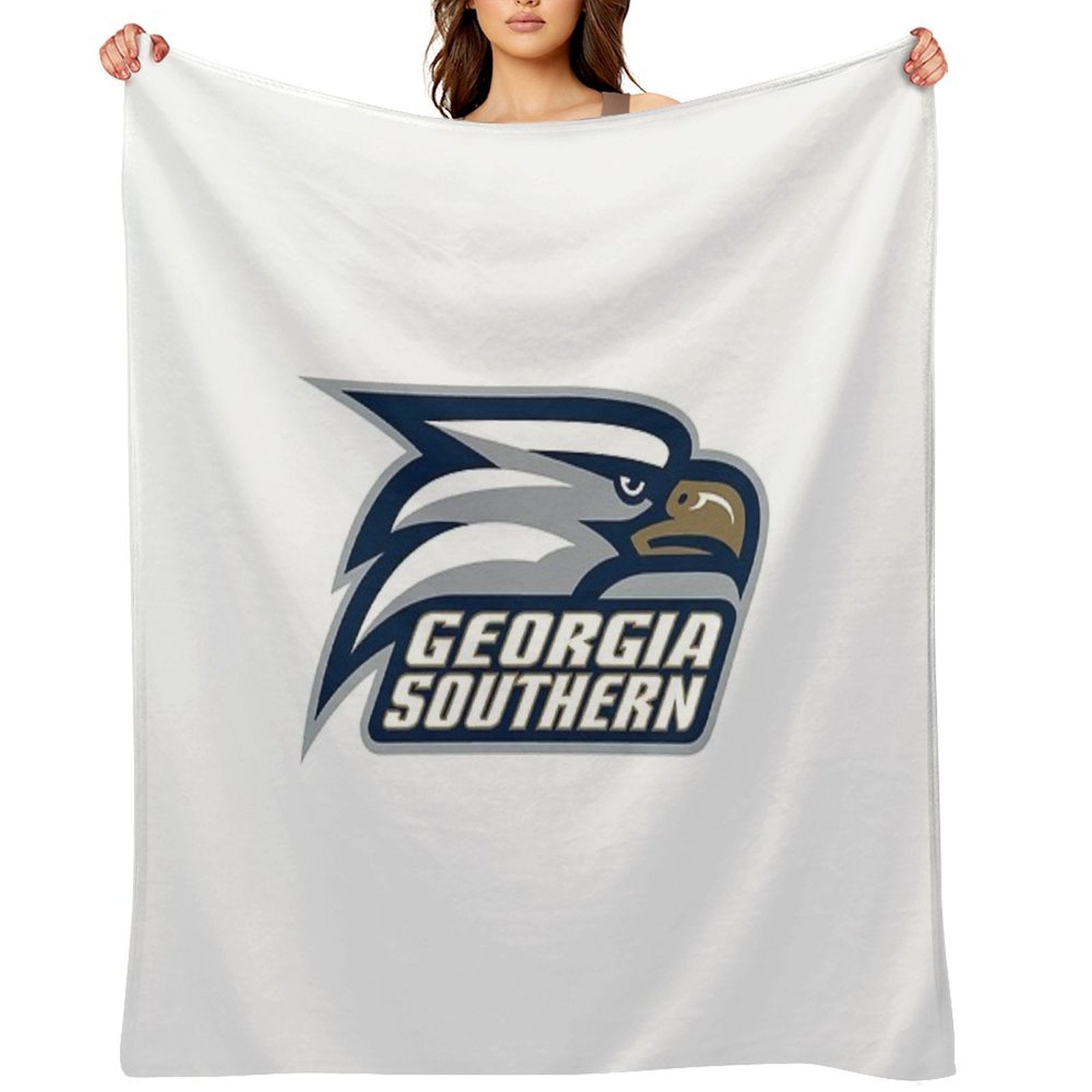 Eagles SC Logo Travel-friendly Throw Blanket