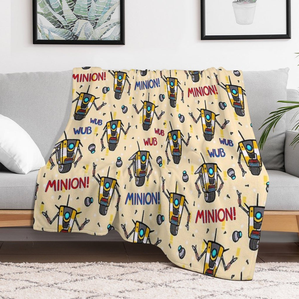 CL4P-TP Pattern Gift-ready Throw Blanket