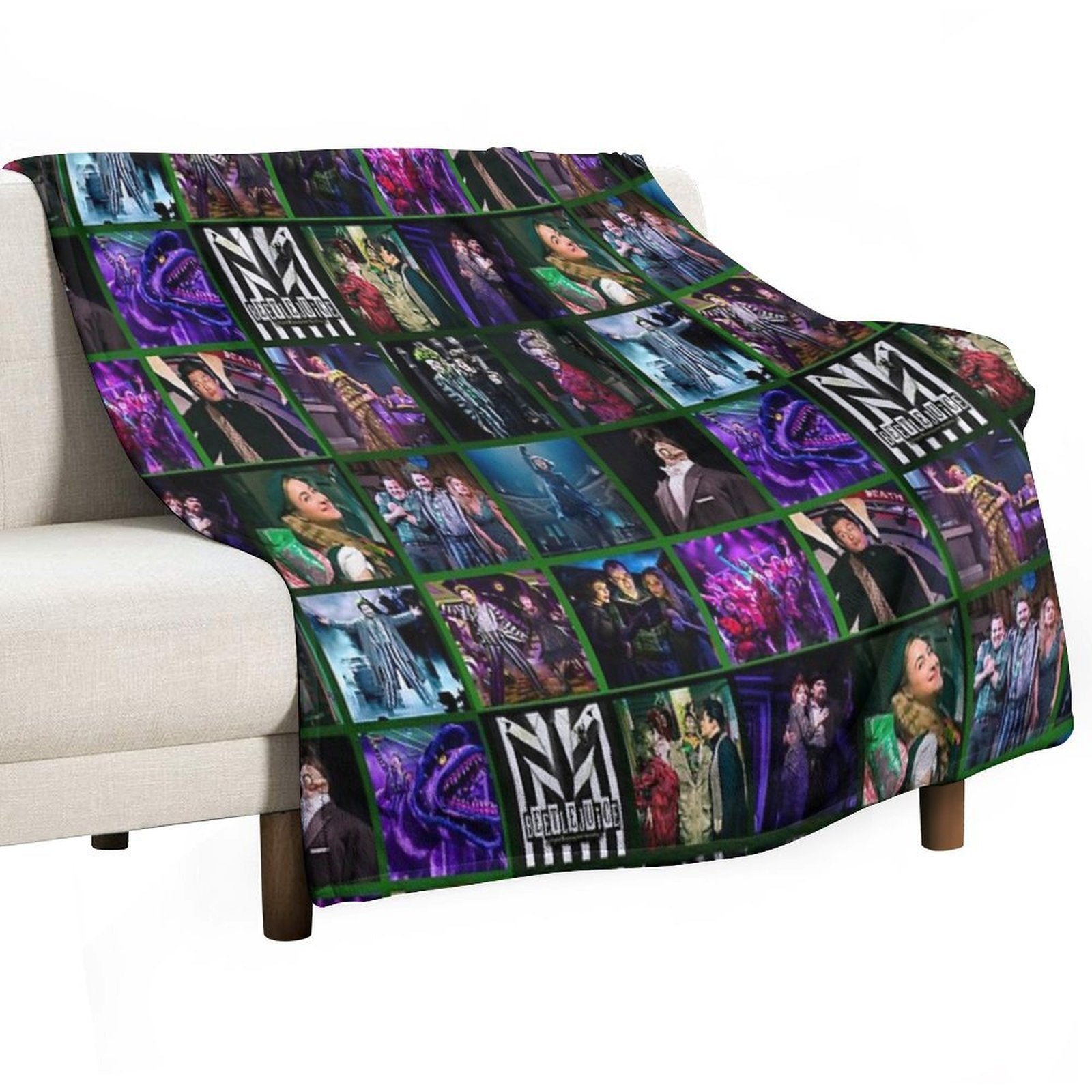 Beetlejuice Musical Wrinkle-free Throw Blanket