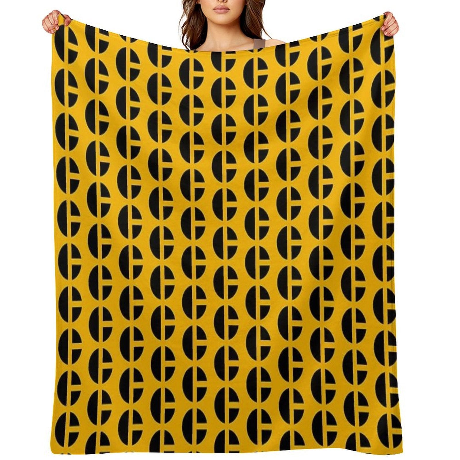 Caterpillar Logo - C Quick-dry Throw Blanket