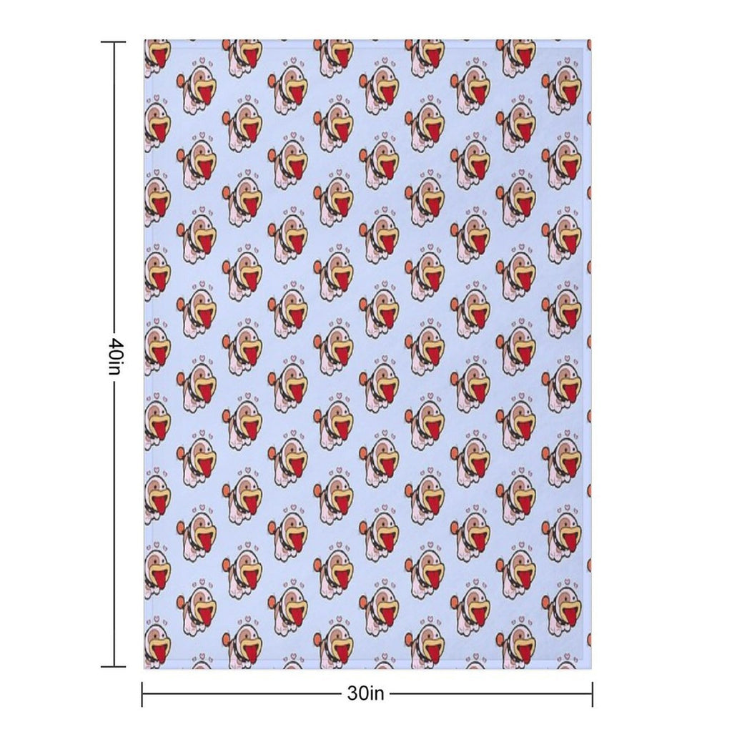 Poochy Sustainable Throw Blanket