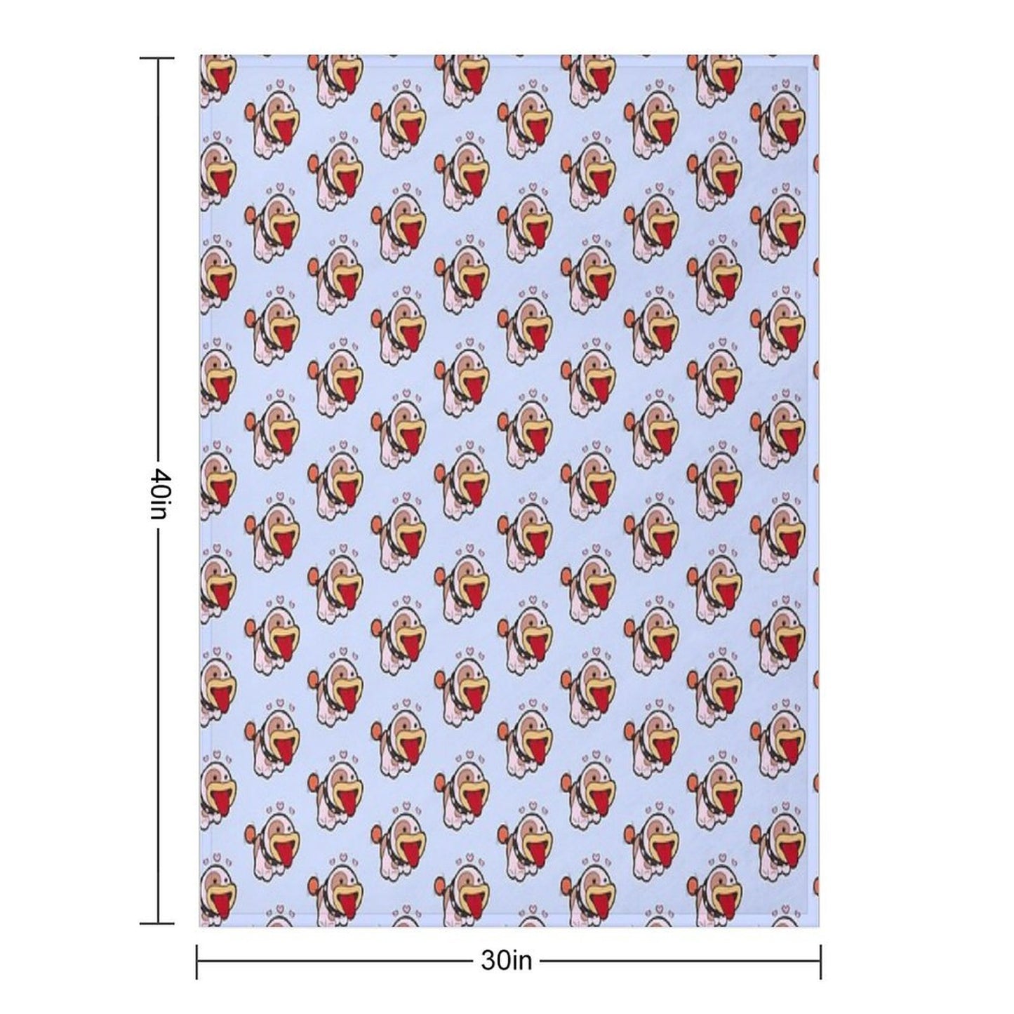 Poochy Sustainable Throw Blanket