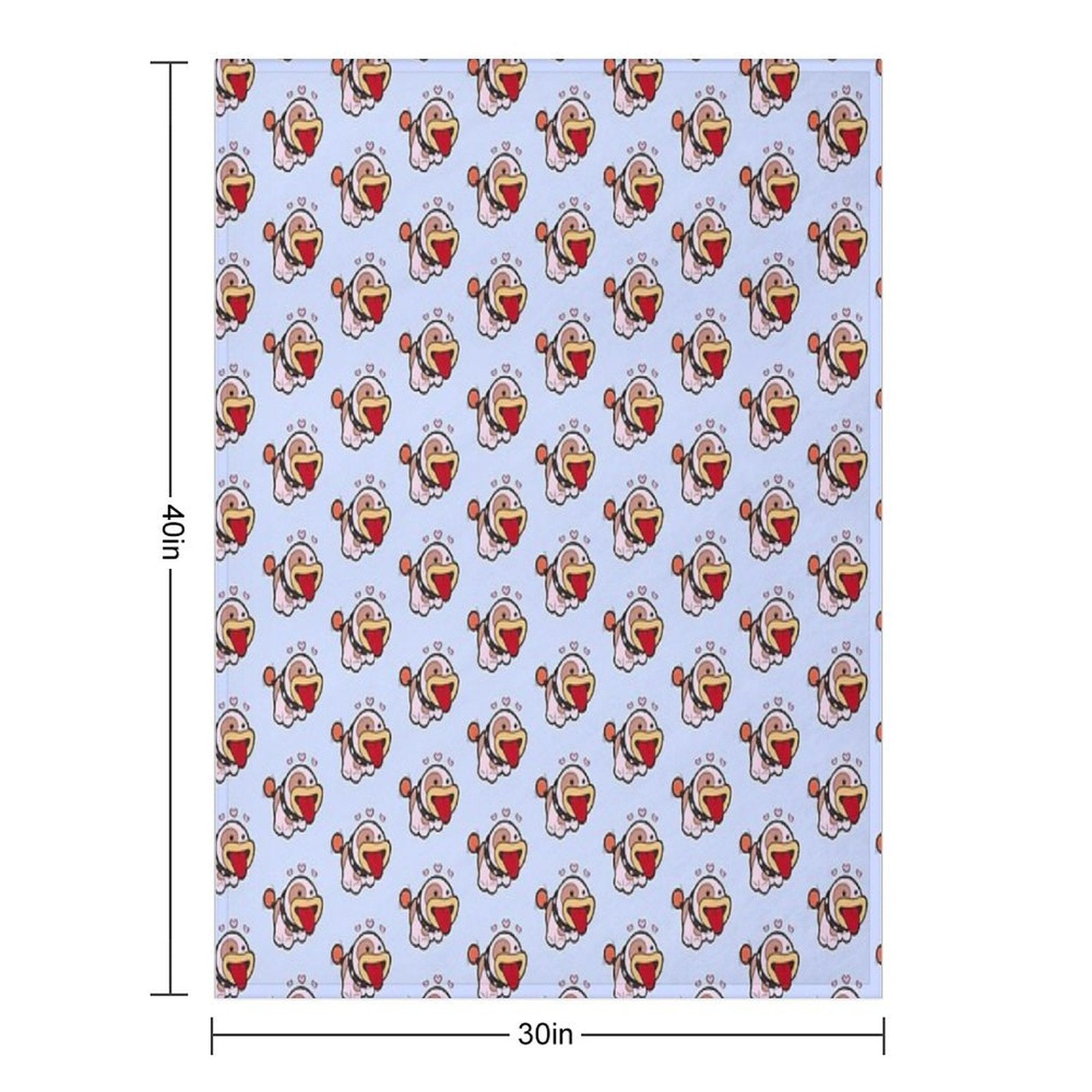 Poochy Sustainable Throw Blanket