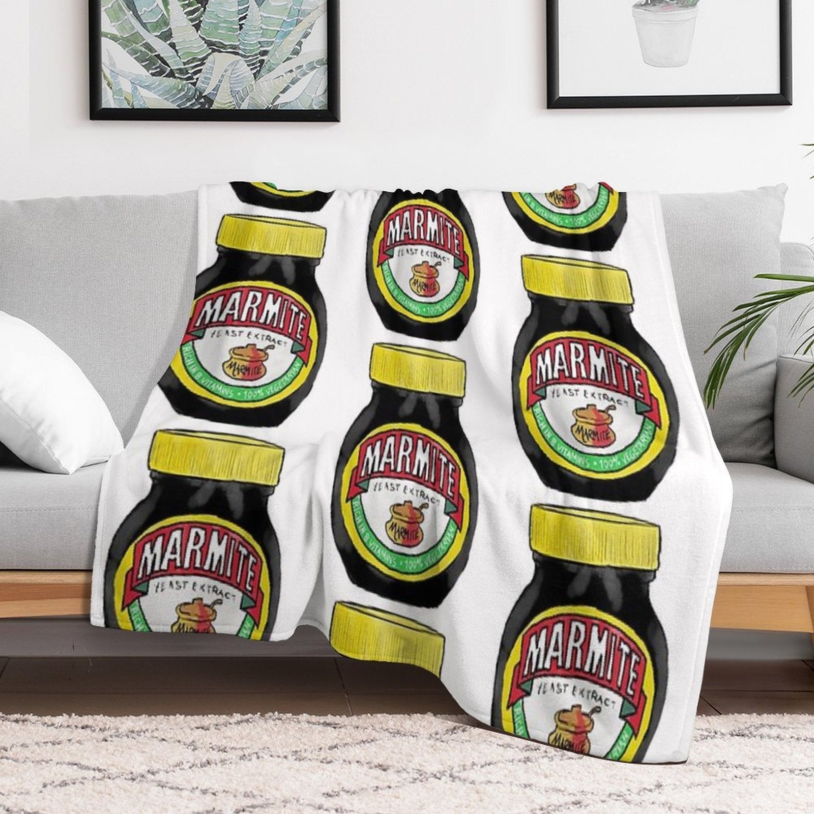 Marmite Comfort Throw Blanket