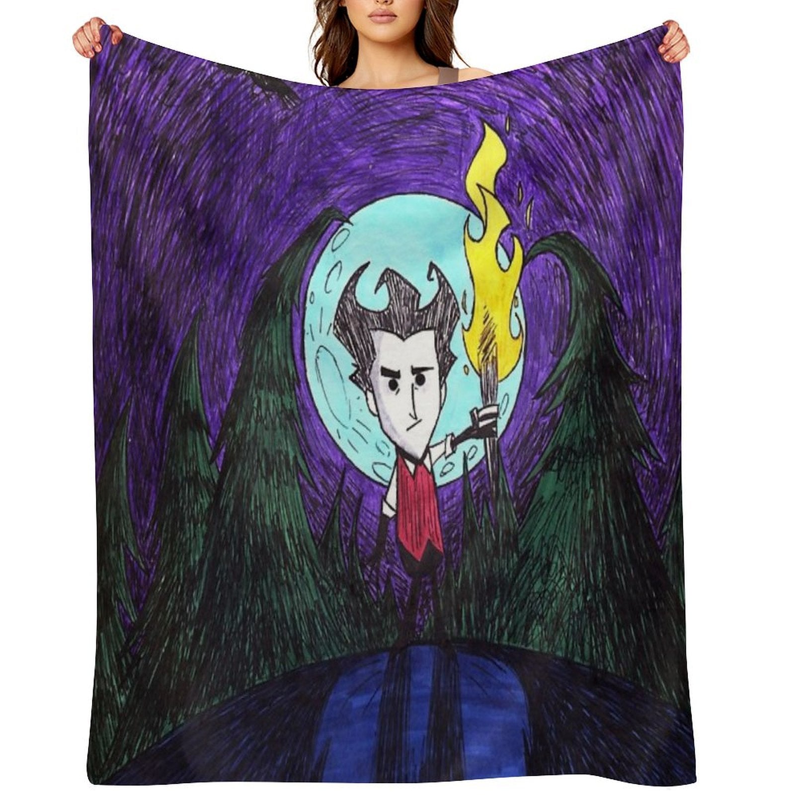 Don't Starve Plush Throw Blanket