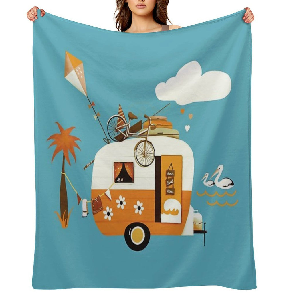 Caravan Durable Throw Blanket