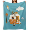 Caravan Durable Throw Blanket