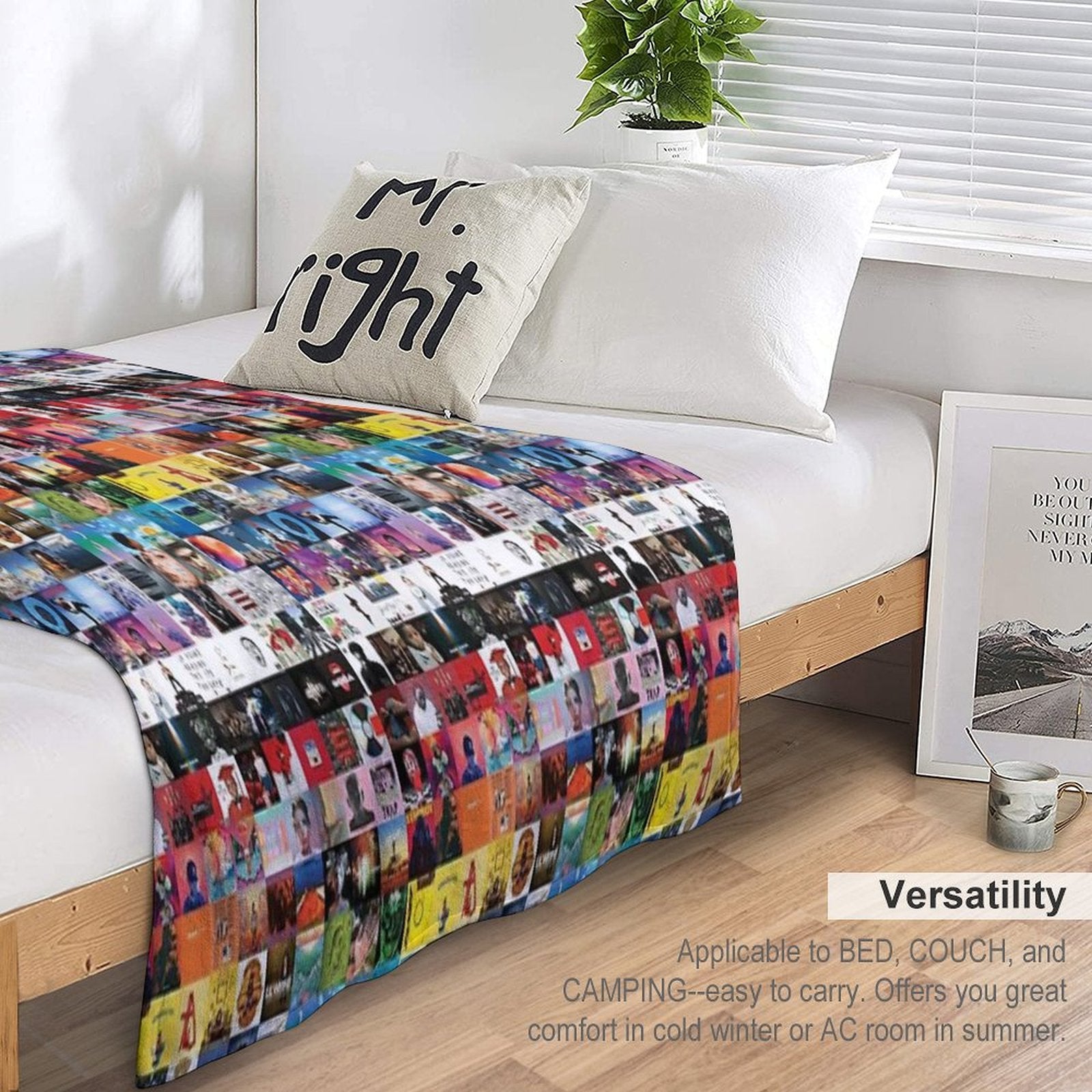 GOAT Comfort Throw Blanket