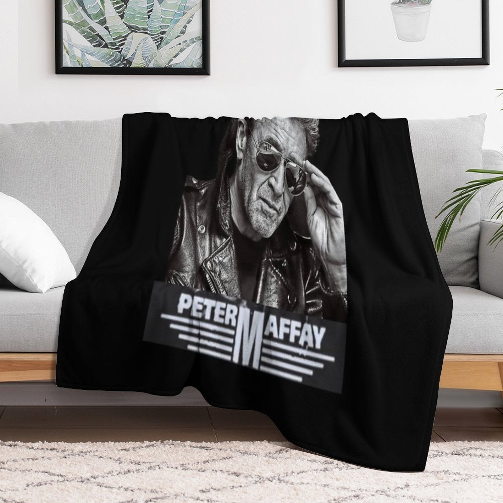 Peter Maffay- Rip Peter Maffay Versatility Throw Blanket