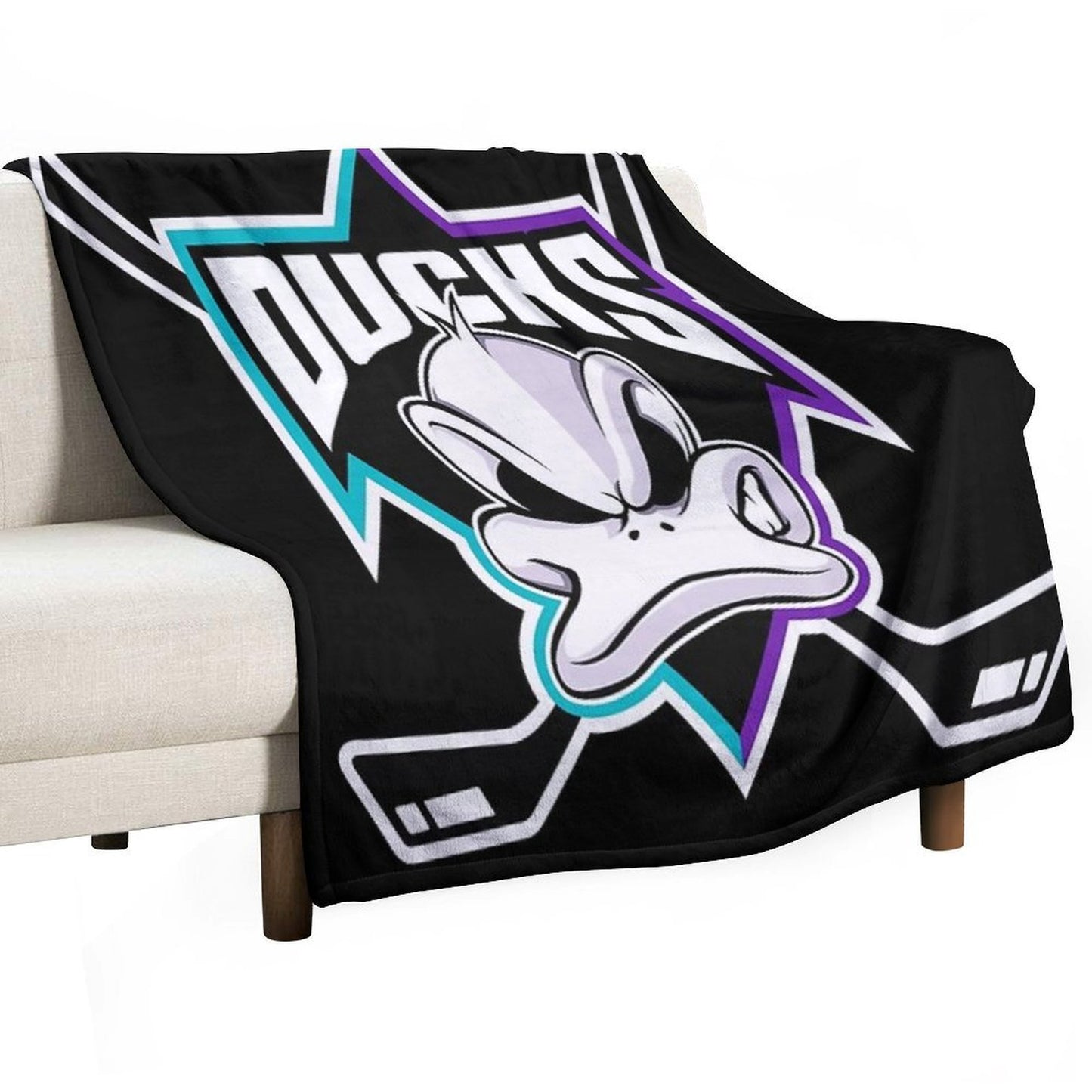 Mighty Ducks Reboot Machine-washable Throw Blanket