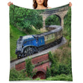 60007 Sir Nigel Gresley Locomotive Easy Care Throw Blanket
