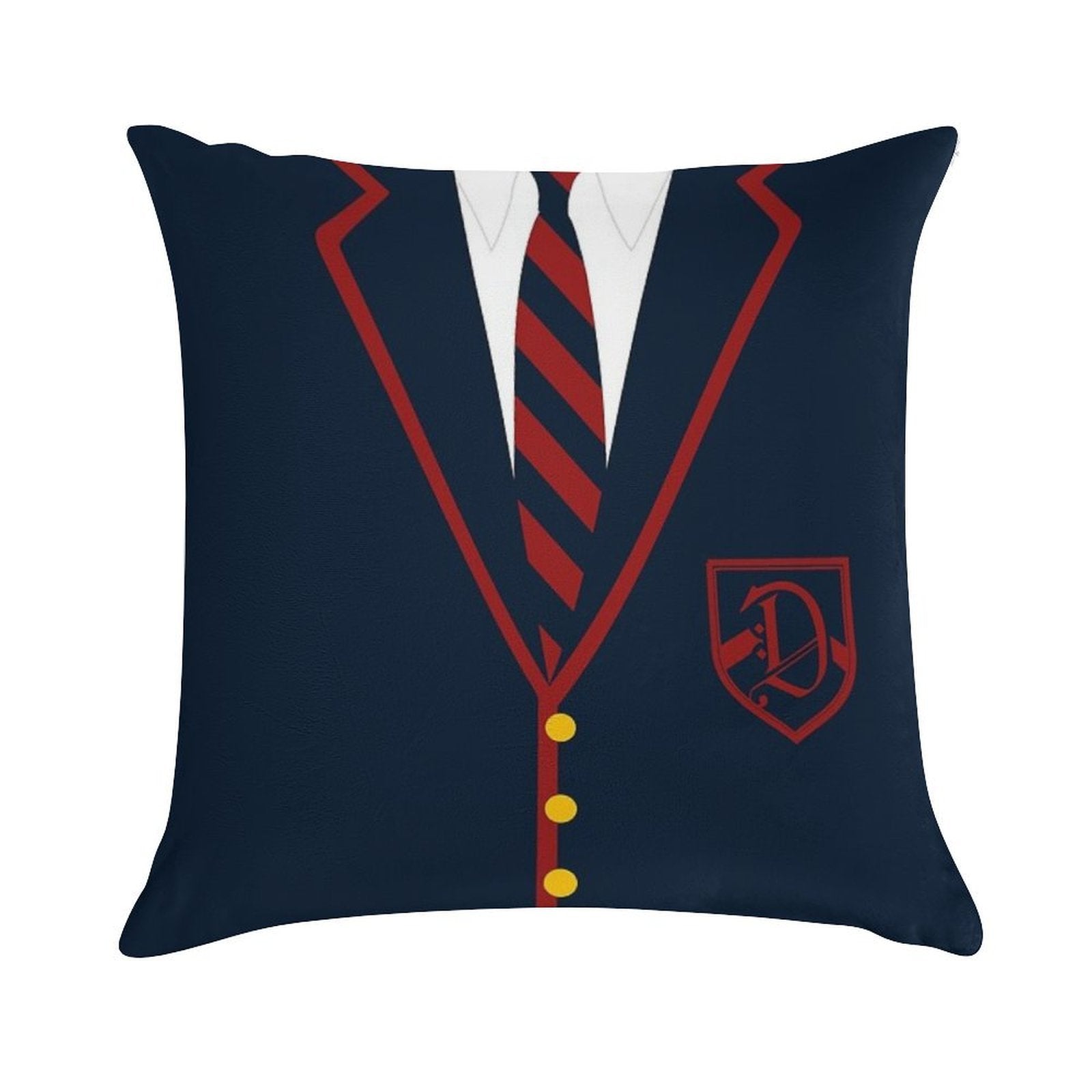 Dalton Academy's The Warblers Soft Hidden Zipper Throw Pillow