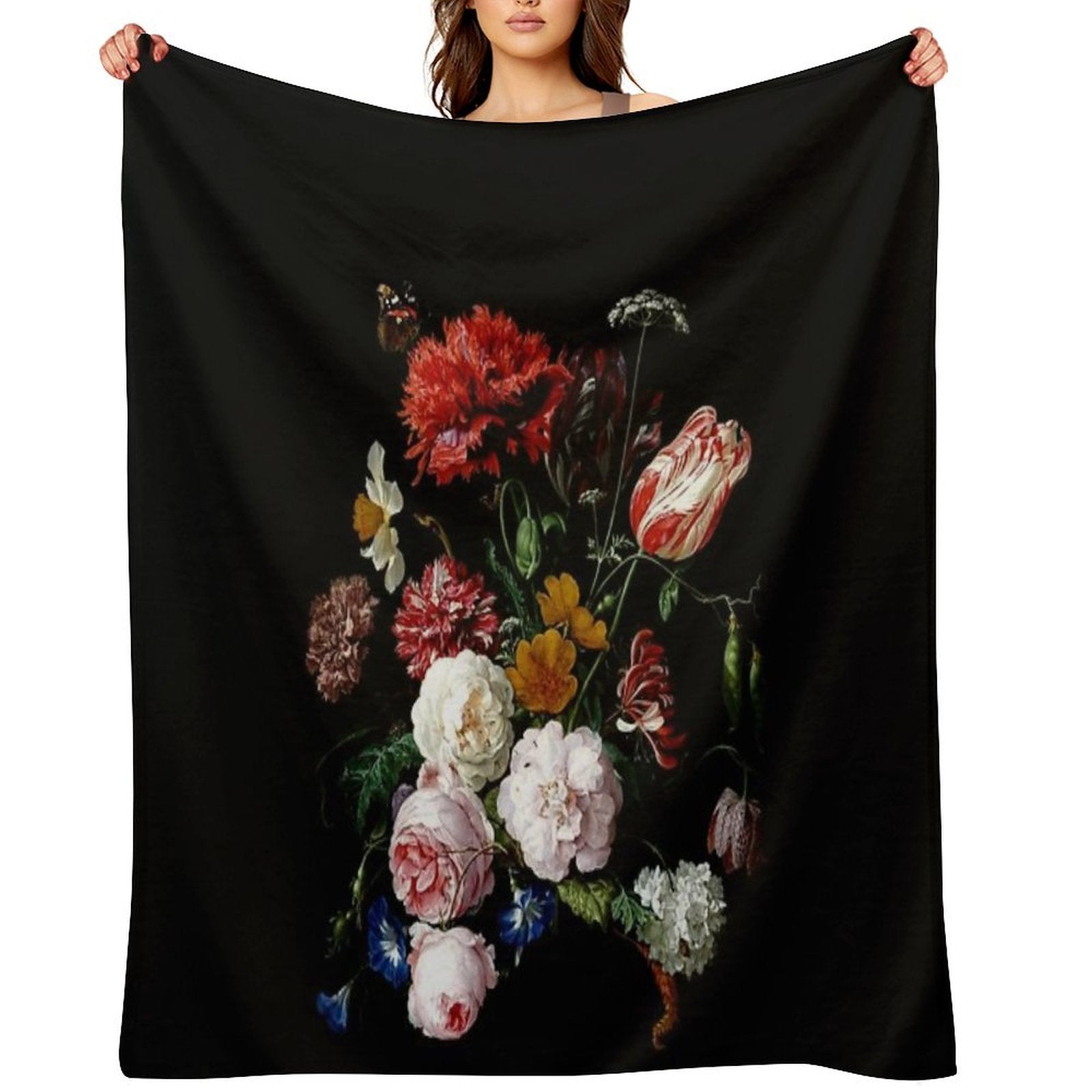 De Heem Lightweight Throw Blanket