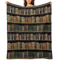 Endless Library (pattern) All-season Throw Blanket