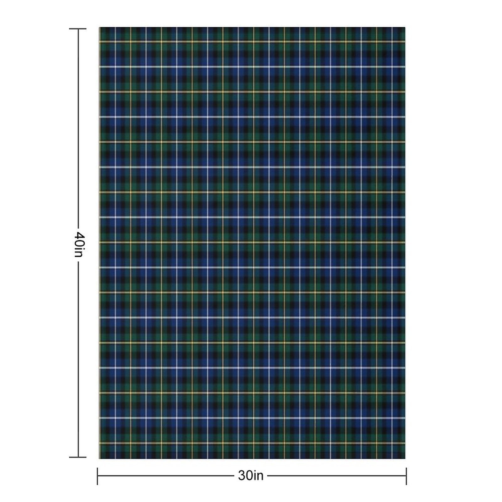 Clan MacNeil Tartan All-season Throw Blanket