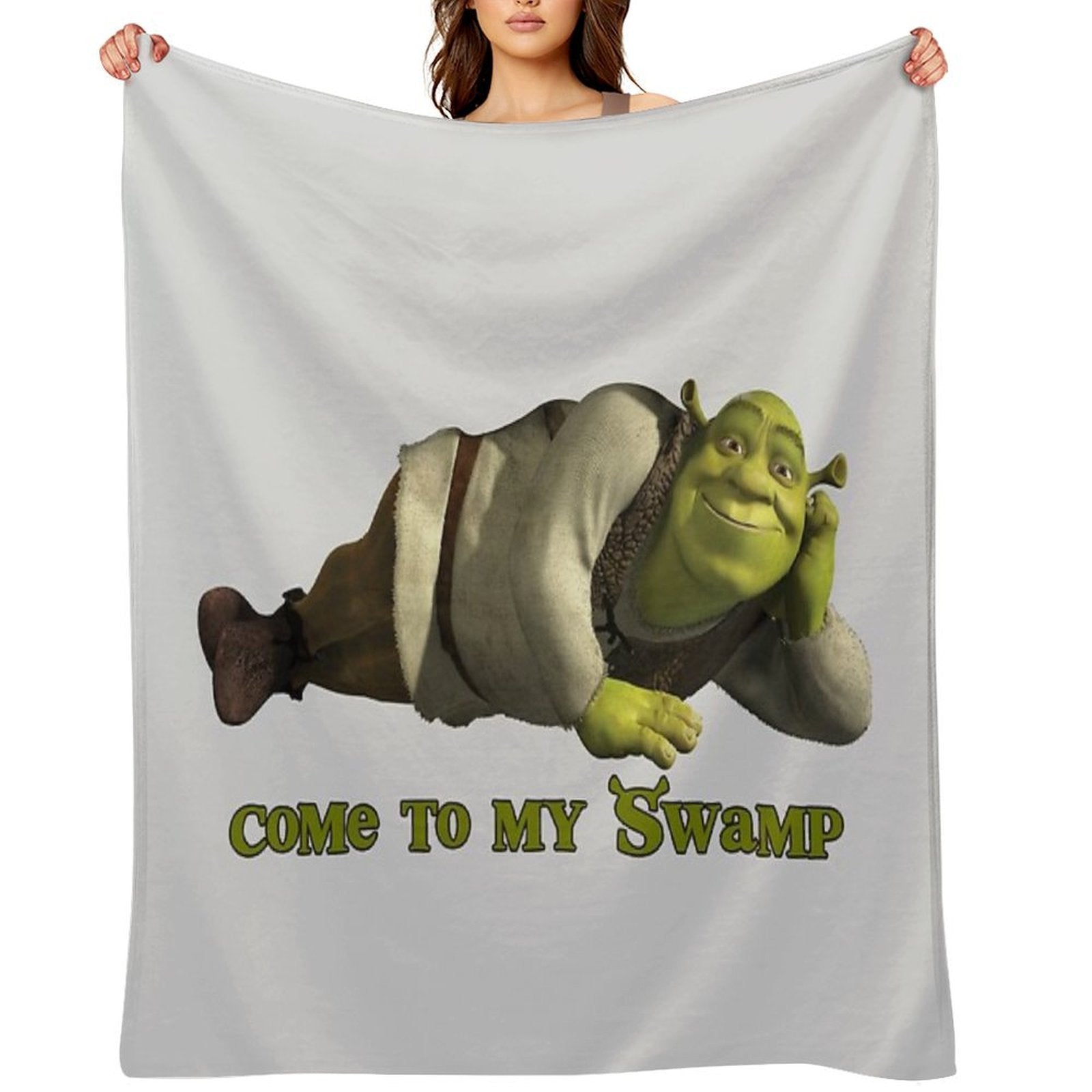 Come to My Swamp - Shrek Versatility Throw Blanket