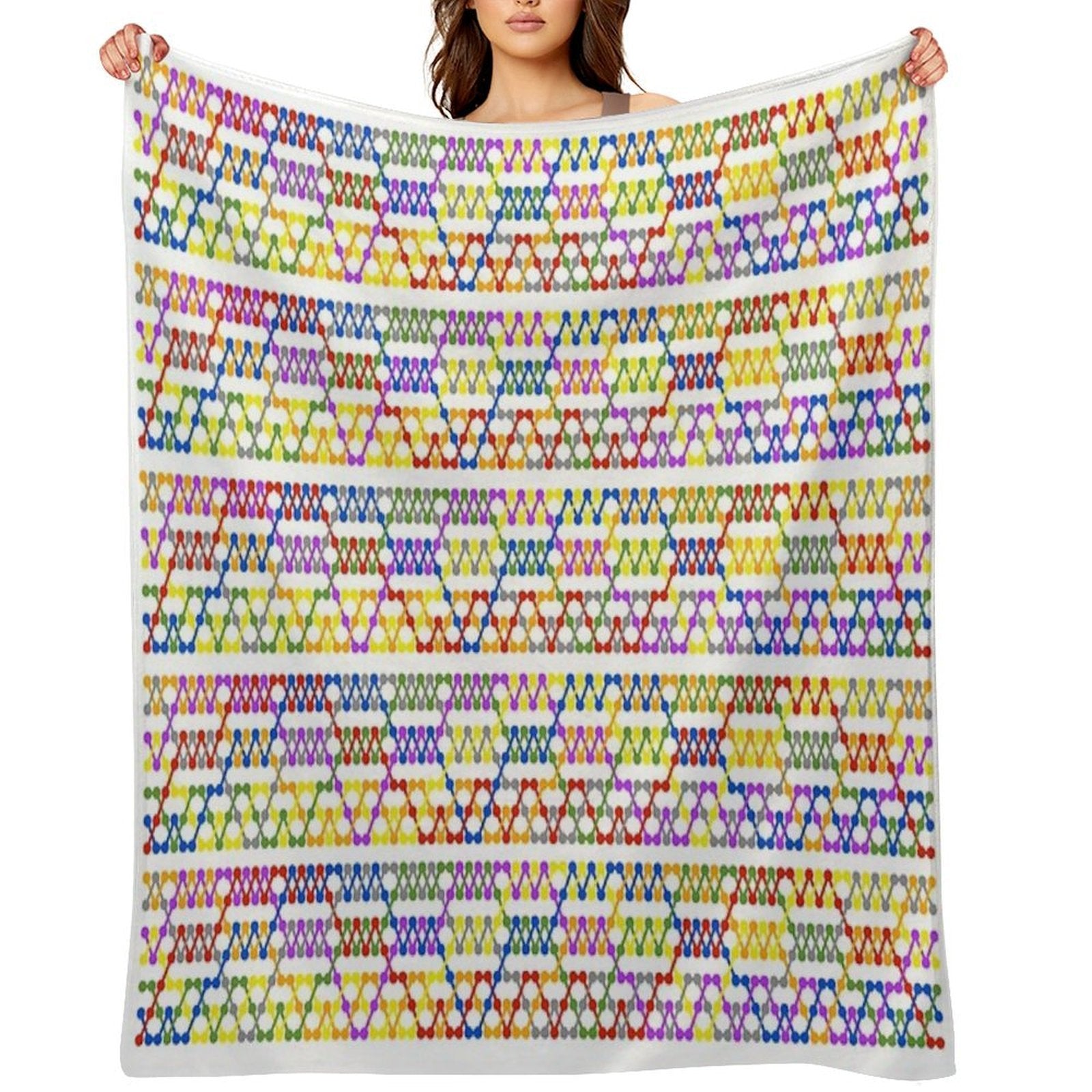 Bell Ringer Stedman Triples Bell Ringing Method Eco-conscious Throw Blanket