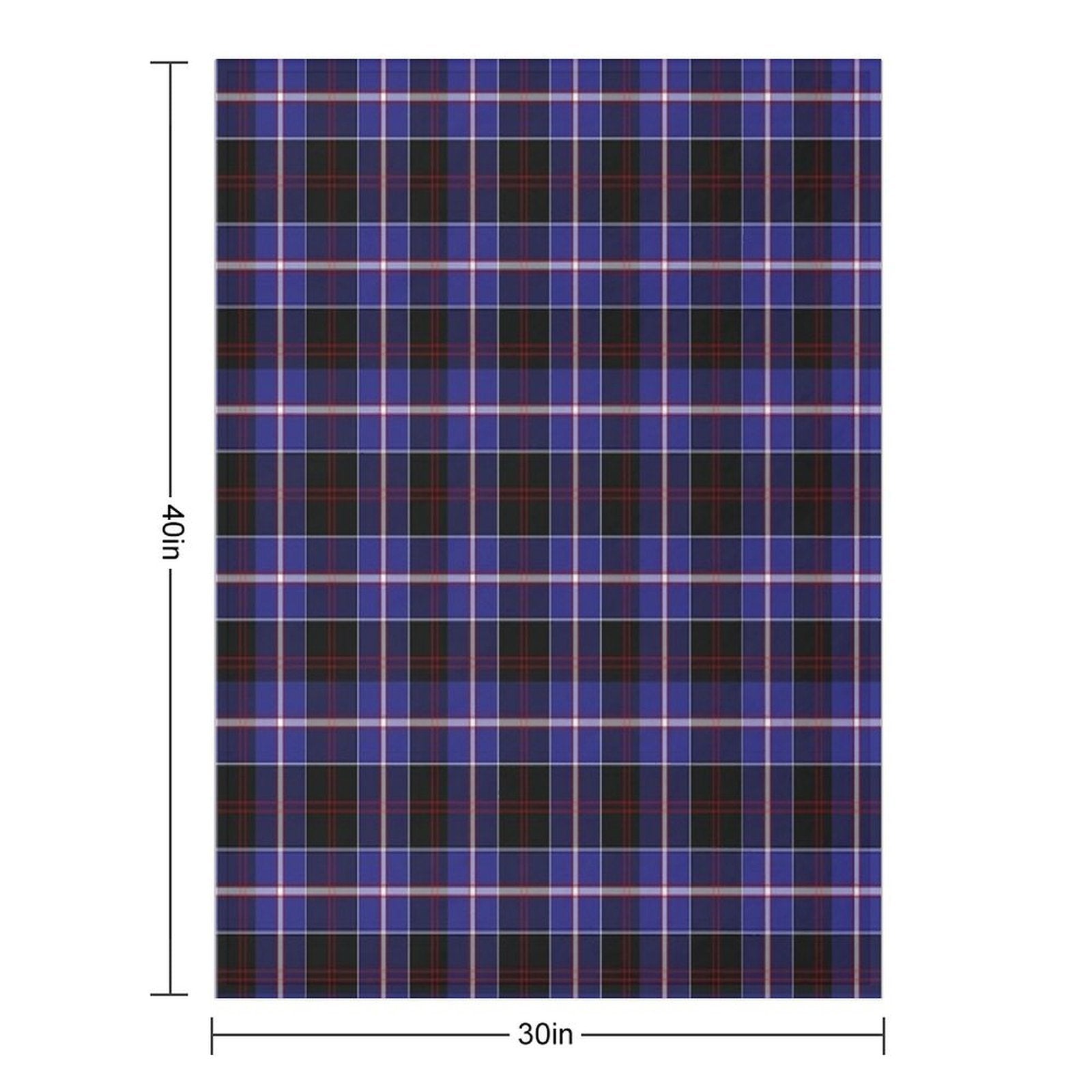 Clan Dunlop Tartan Quick-dry Throw Blanket