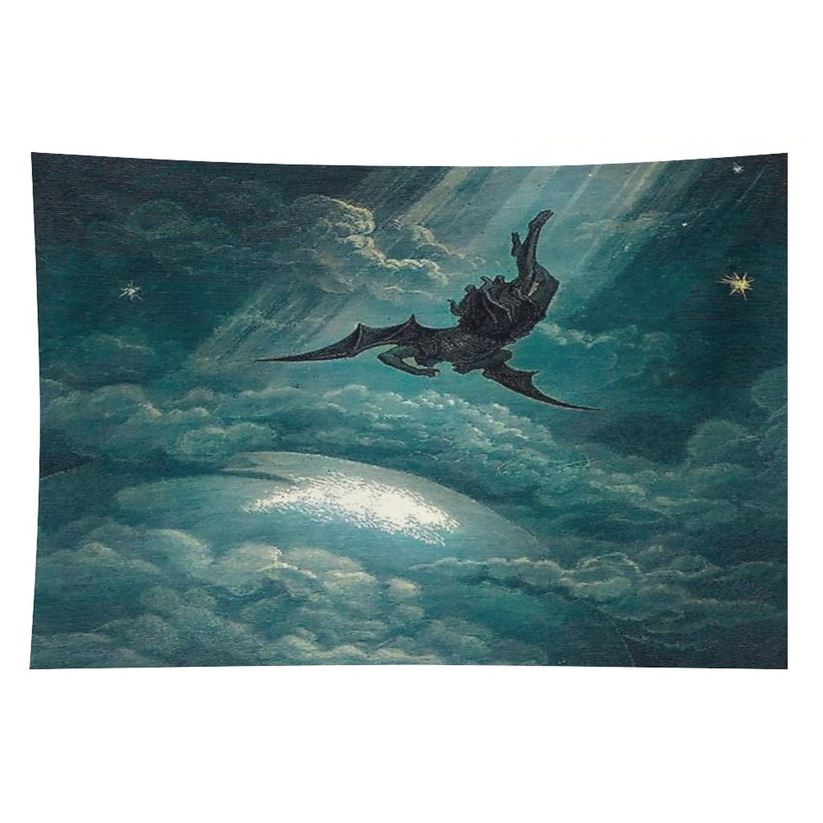 Paradise Lost (Colorized)  by Gustave Doré Tapestry