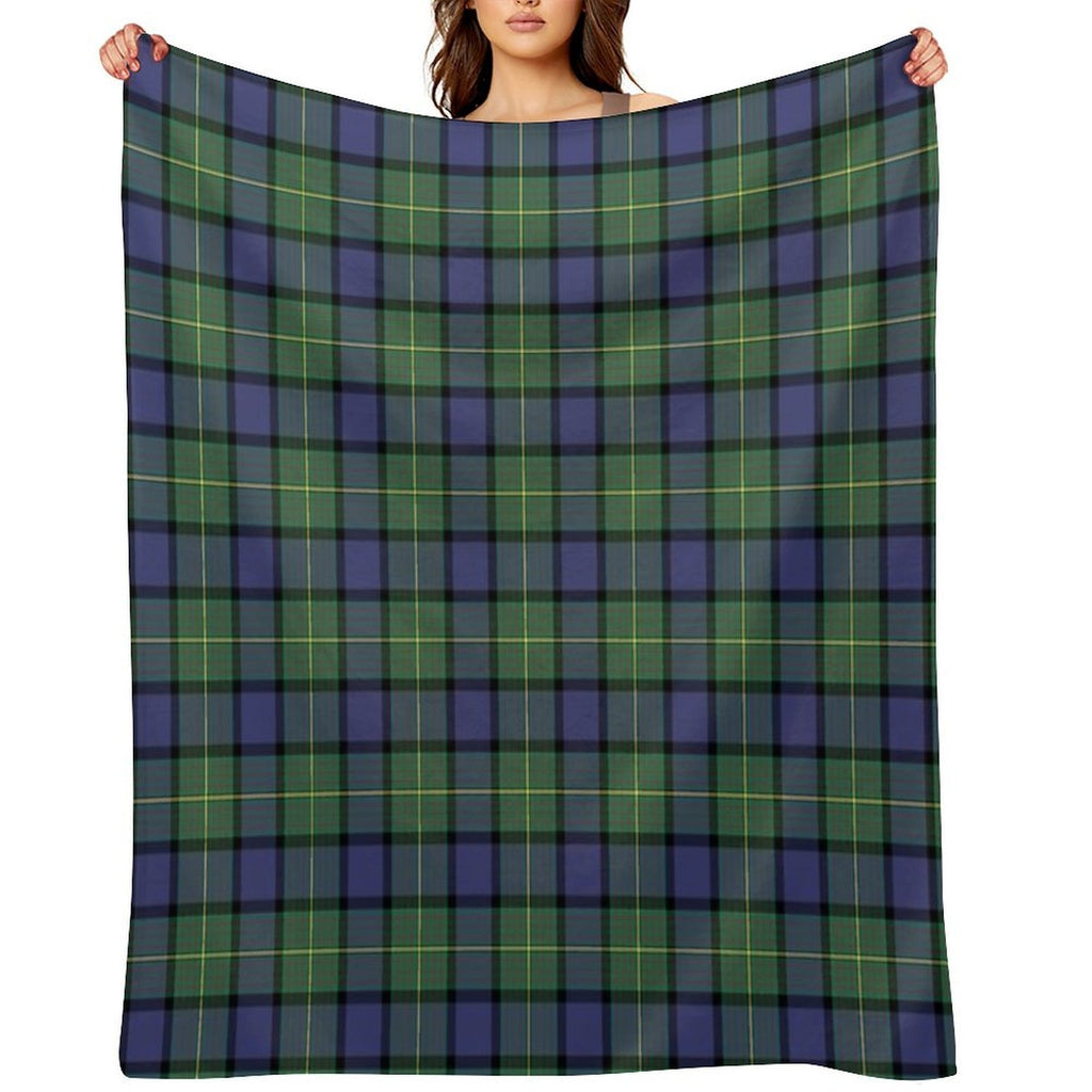 Clan Muir Tartan Eco-conscious Throw Blanket
