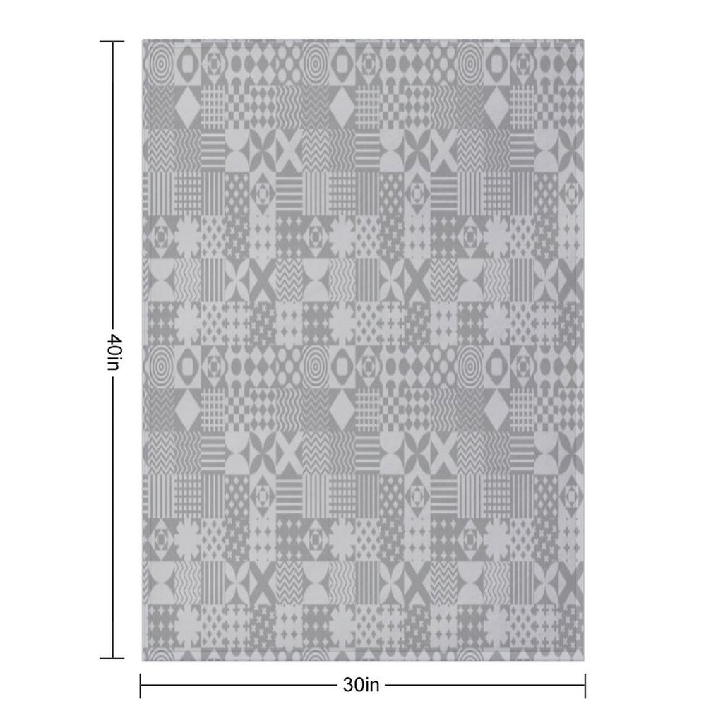 Patchwork Patterns Multi-functional Throw Blanket